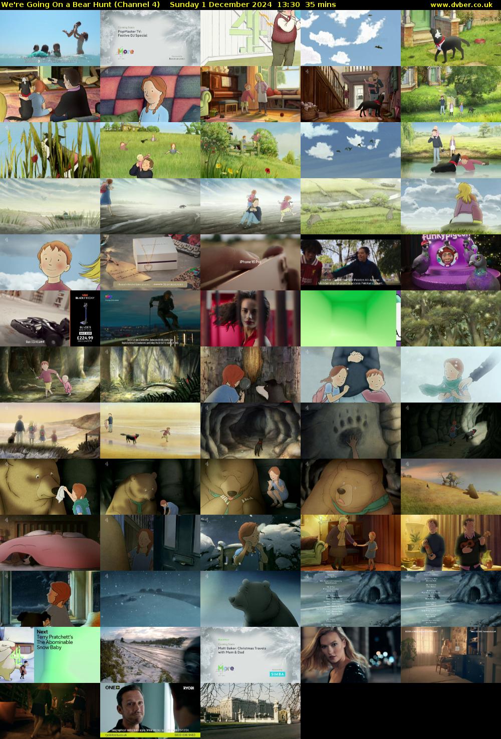 We're Going on a Bear Hunt (Channel 4) Sunday 1 December 2024 13:30 - 14:05