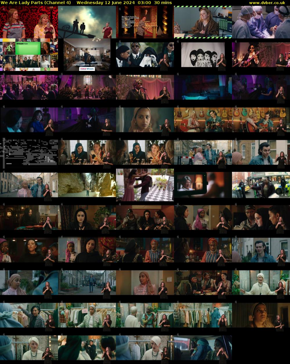 We Are Lady Parts (Channel 4) Wednesday 12 June 2024 03:00 - 03:30