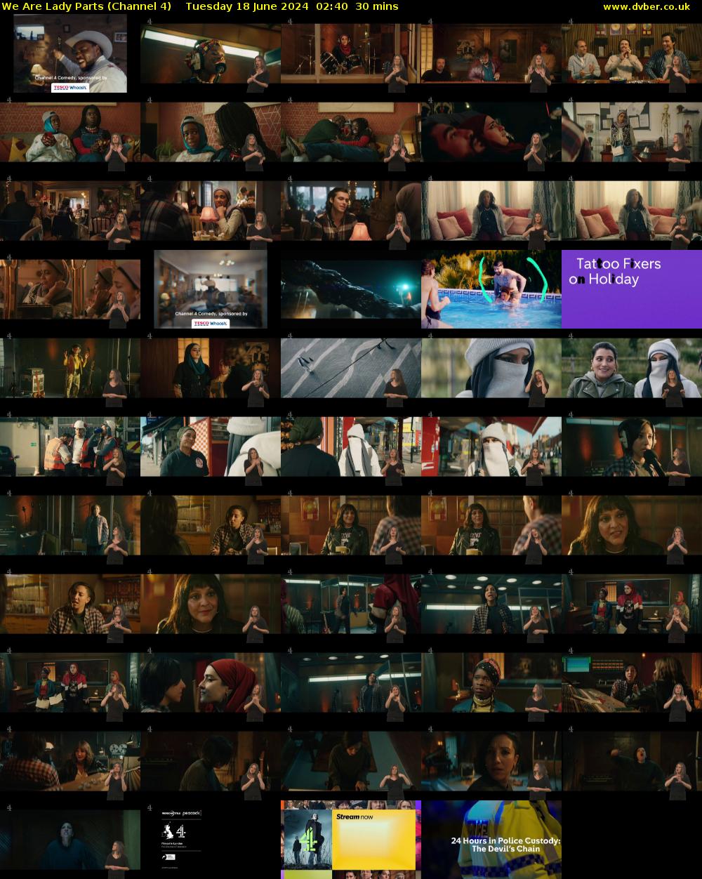 We Are Lady Parts (Channel 4) Tuesday 18 June 2024 02:40 - 03:10