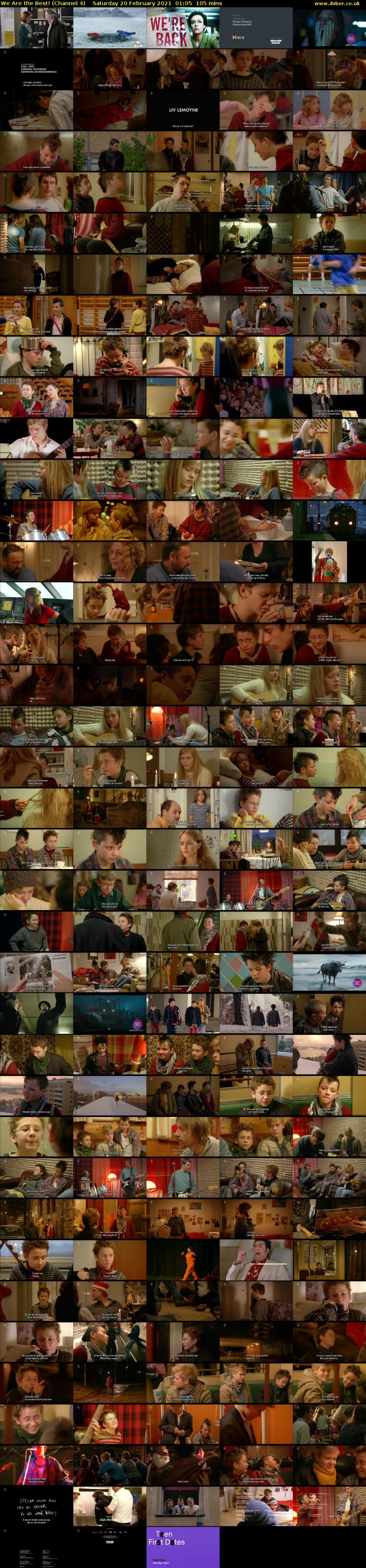 We Are the Best! (Channel 4) Saturday 20 February 2021 01:05 - 02:50