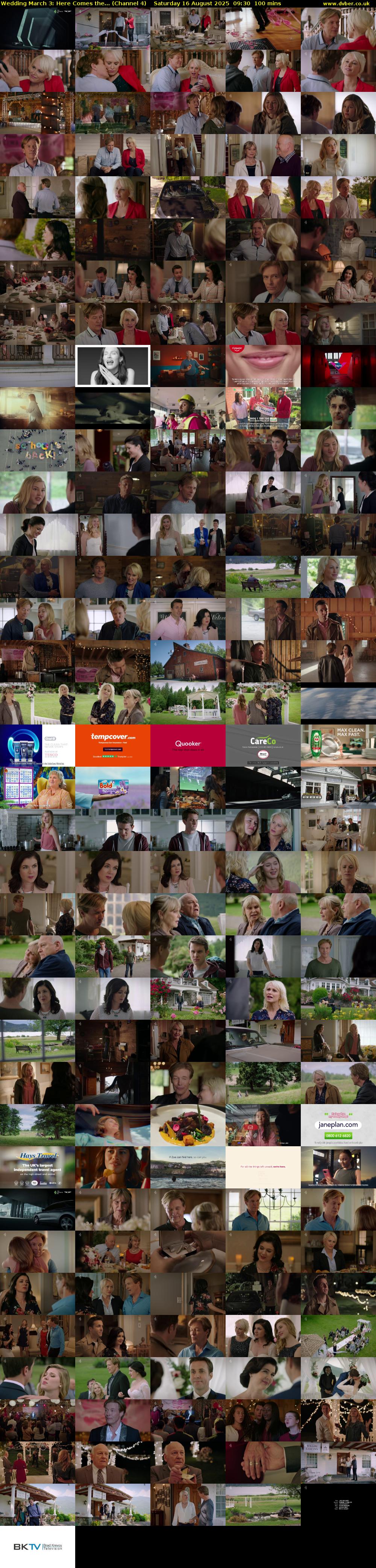 Wedding March 3: Here Comes the... (Channel 4) Saturday 16 August 2025 09:30 - 11:10