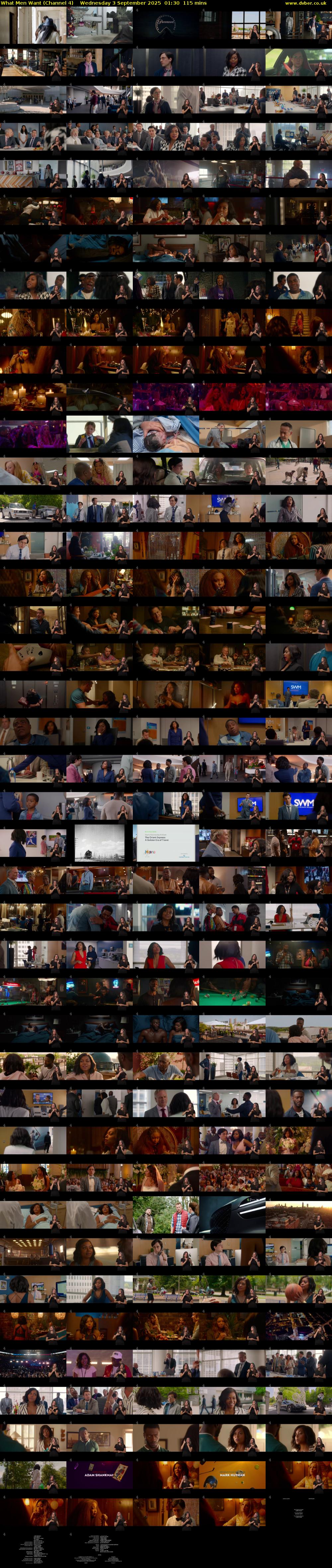 What Men Want (Channel 4) Wednesday 3 September 2025 01:30 - 03:25