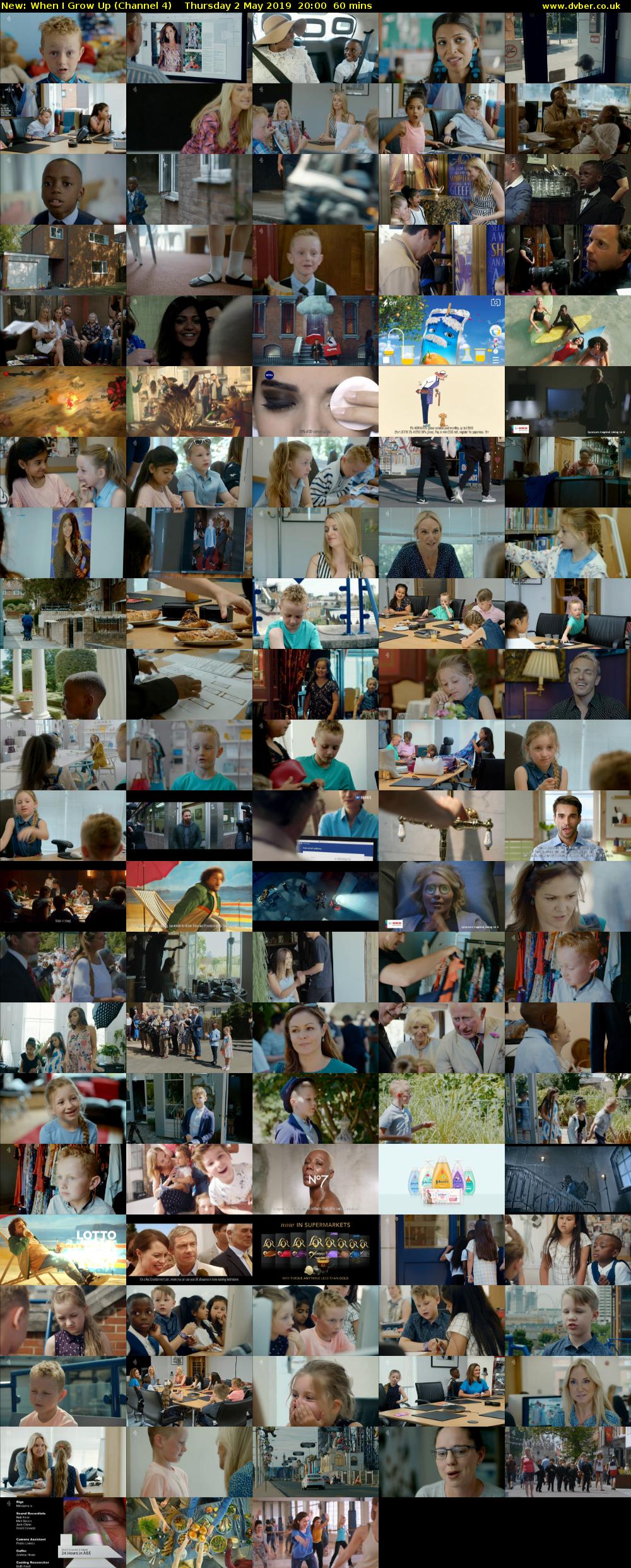 When I Grow Up (Channel 4) Thursday 2 May 2019 20:00 - 21:00