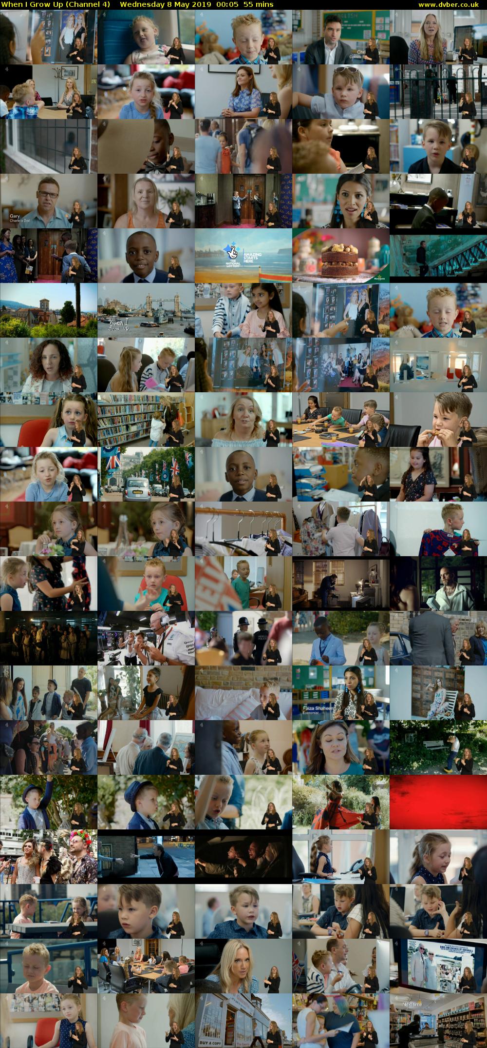 When I Grow Up (Channel 4) Wednesday 8 May 2019 00:05 - 01:00