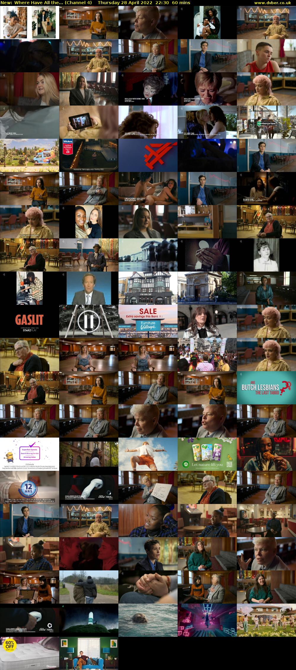 Where Have All the... (Channel 4) Thursday 28 April 2022 22:30 - 23:30
