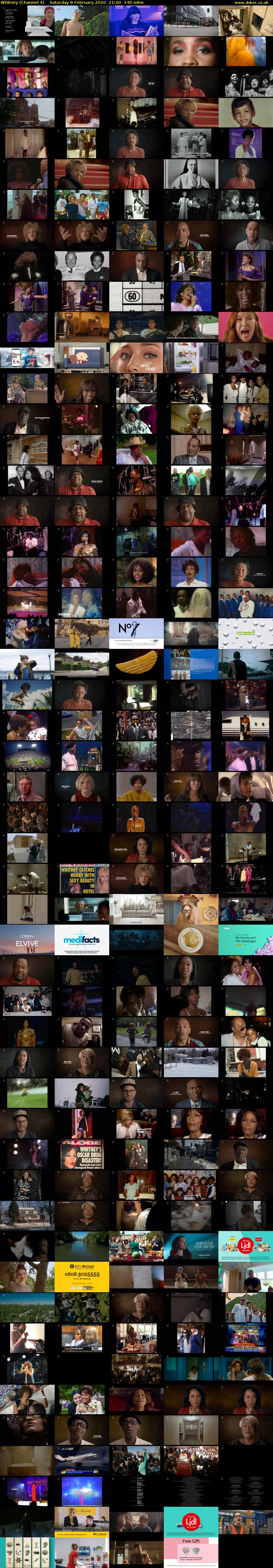 Whitney (Channel 4) Saturday 8 February 2020 21:00 - 23:20