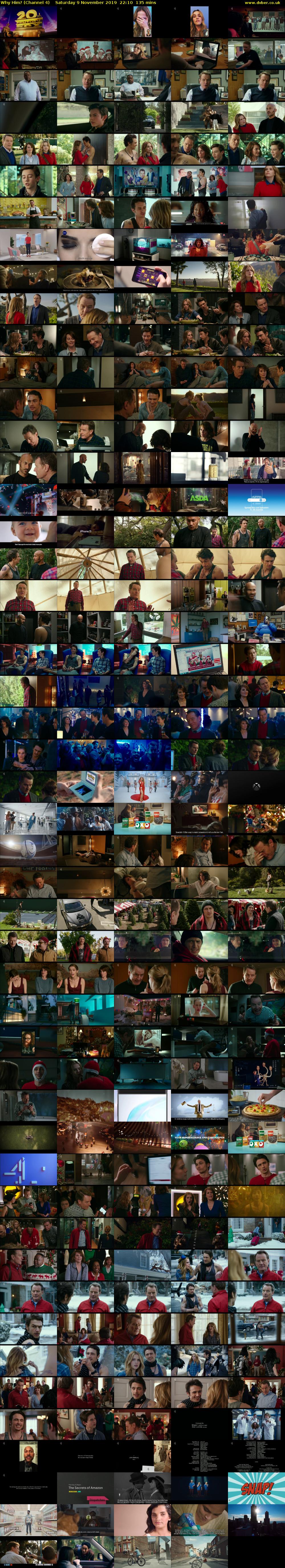 Why Him? (Channel 4) Saturday 9 November 2019 22:10 - 00:25