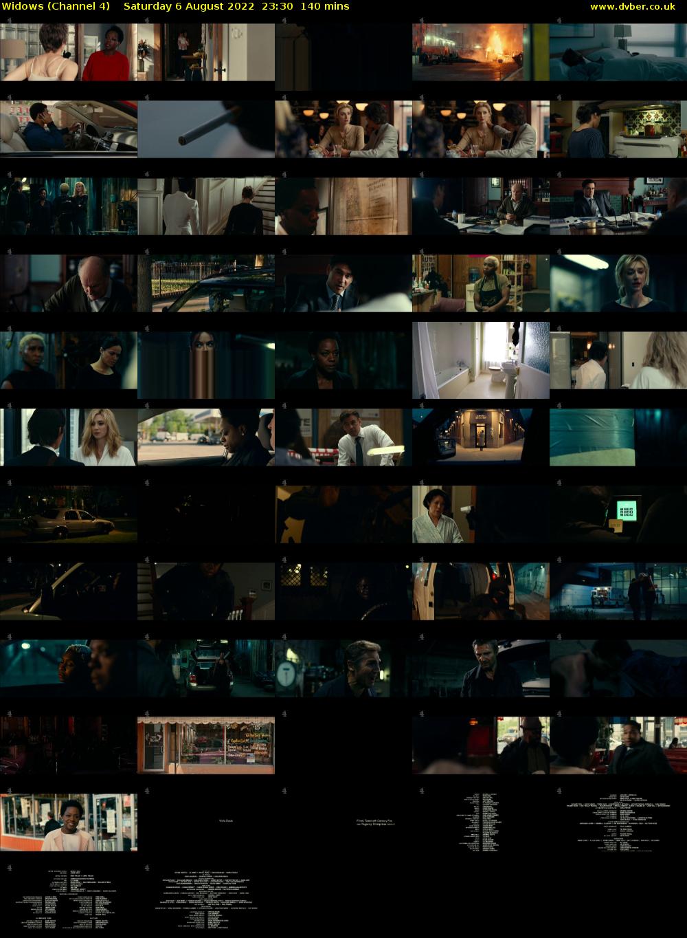 Widows (Channel 4) Saturday 6 August 2022 23:30 - 01:50