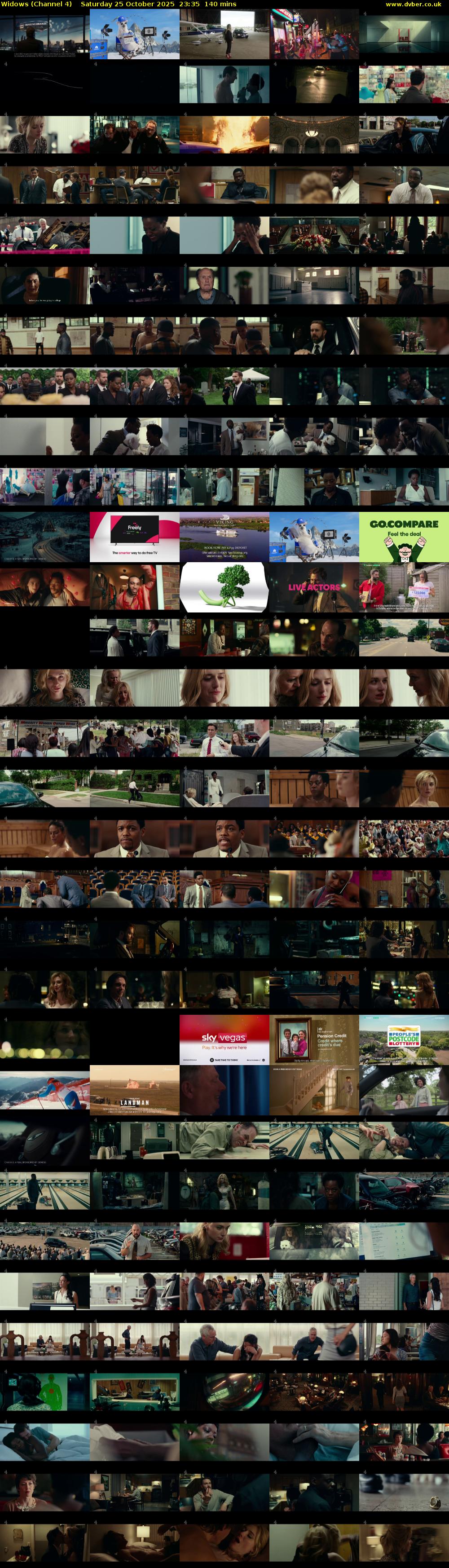 Widows (Channel 4) Saturday 25 October 2025 23:35 - 01:55