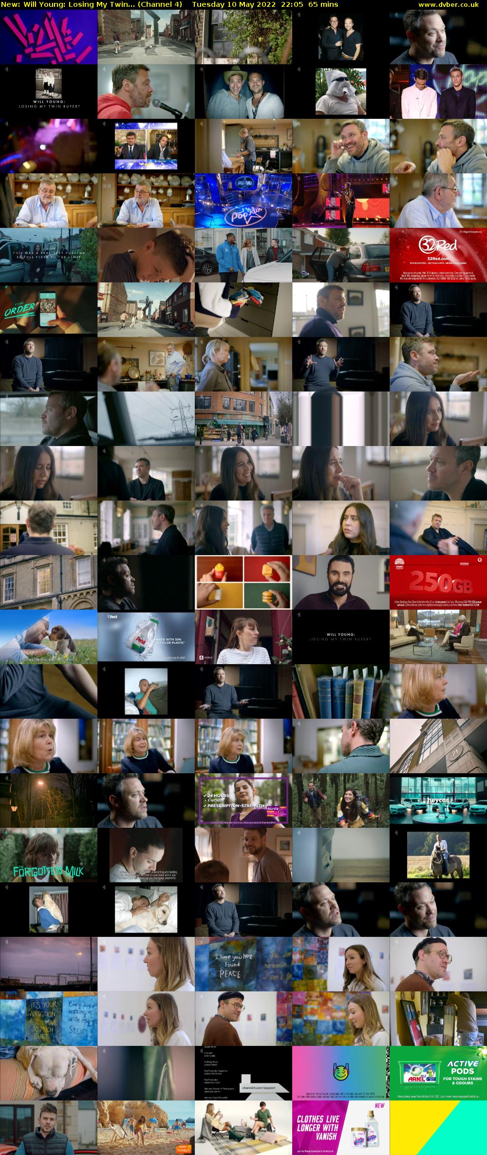 Will Young: Losing My Twin... (Channel 4) Tuesday 10 May 2022 22:05 - 23:10