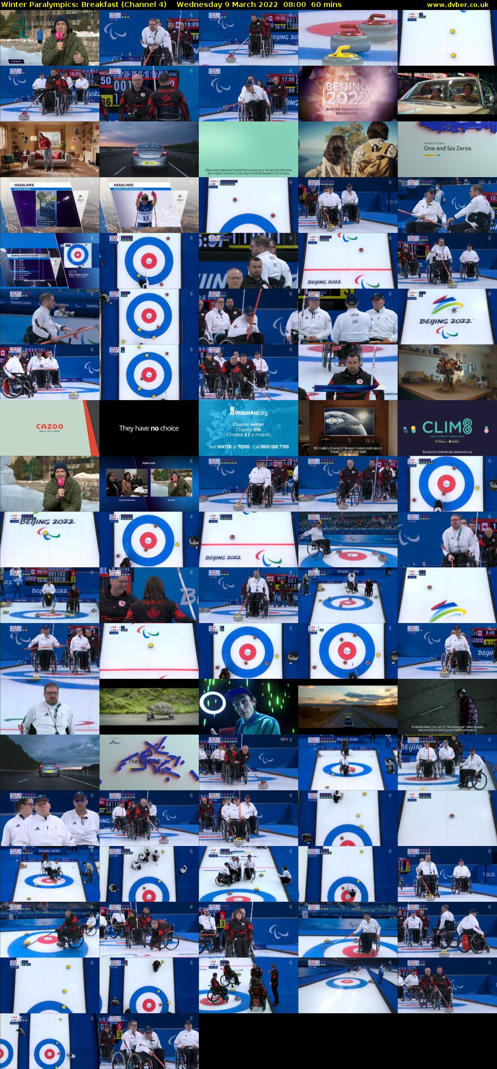 Winter Paralympics: Breakfast (Channel 4) Wednesday 9 March 2022 08:00 - 09:00
