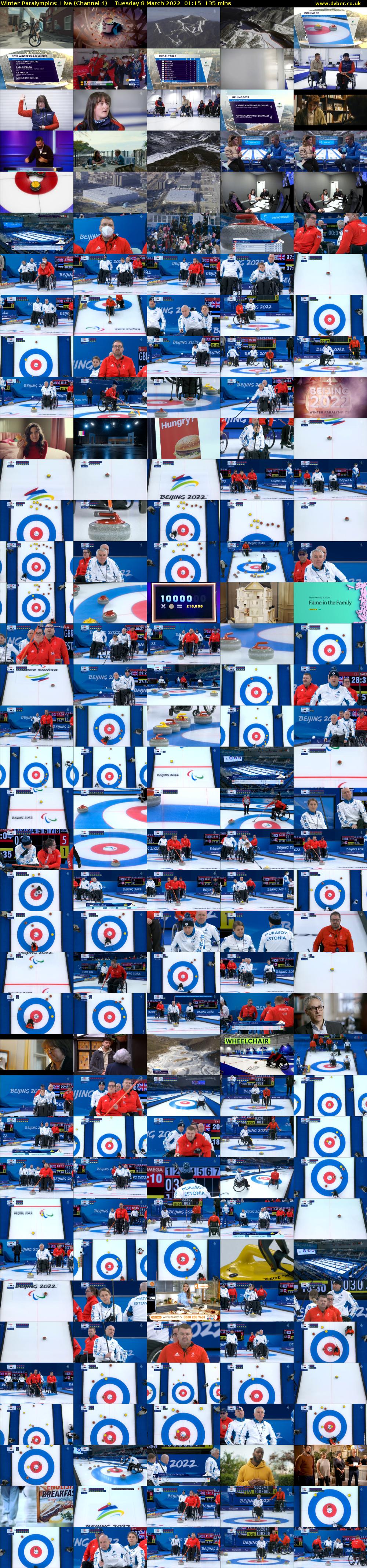 Winter Paralympics: Live (Channel 4) Tuesday 8 March 2022 01:15 - 03:30