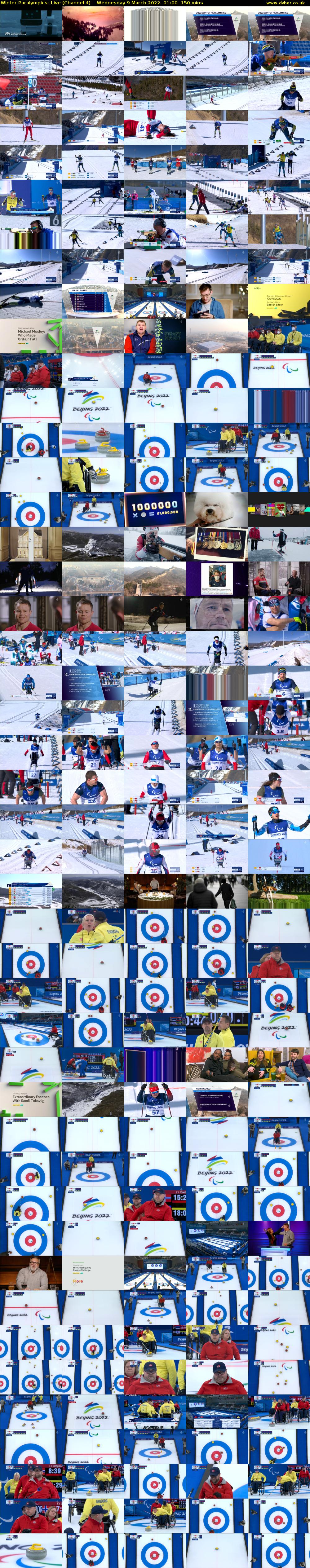 Winter Paralympics: Live (Channel 4) Wednesday 9 March 2022 01:00 - 03:30