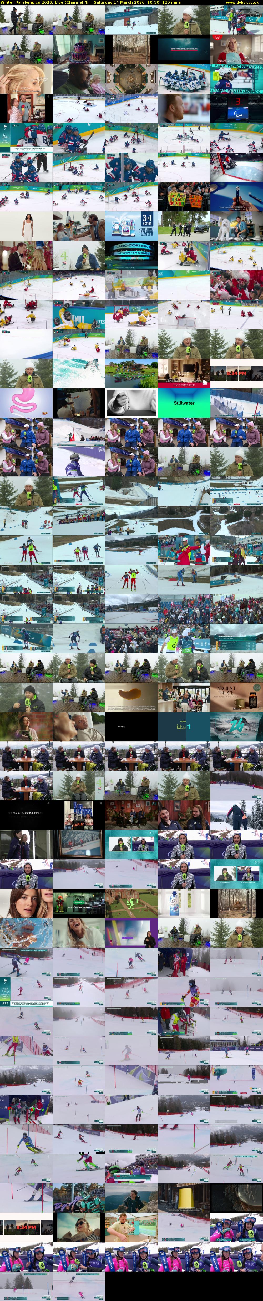 Winter Paralympics 2026: Live (Channel 4) Saturday 14 March 2026 10:30 - 12:30