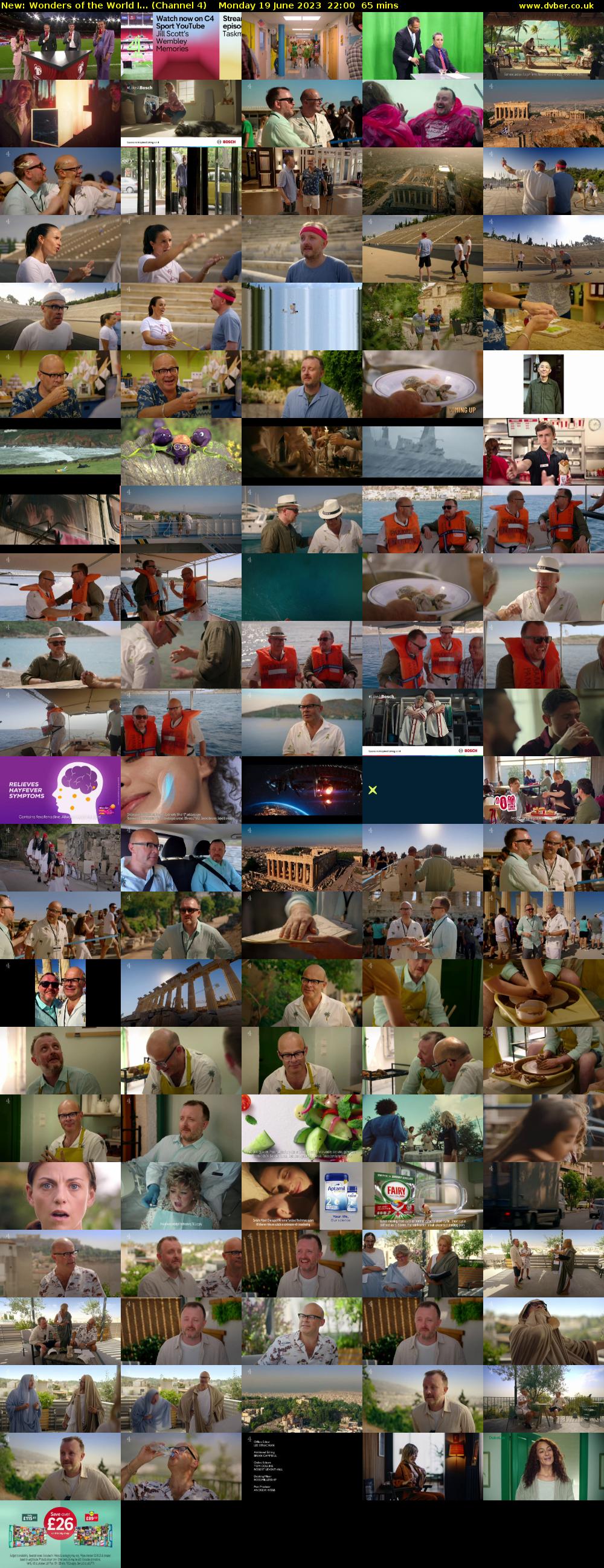 Wonders of the World I... (Channel 4) Monday 19 June 2023 22:00 - 23:05