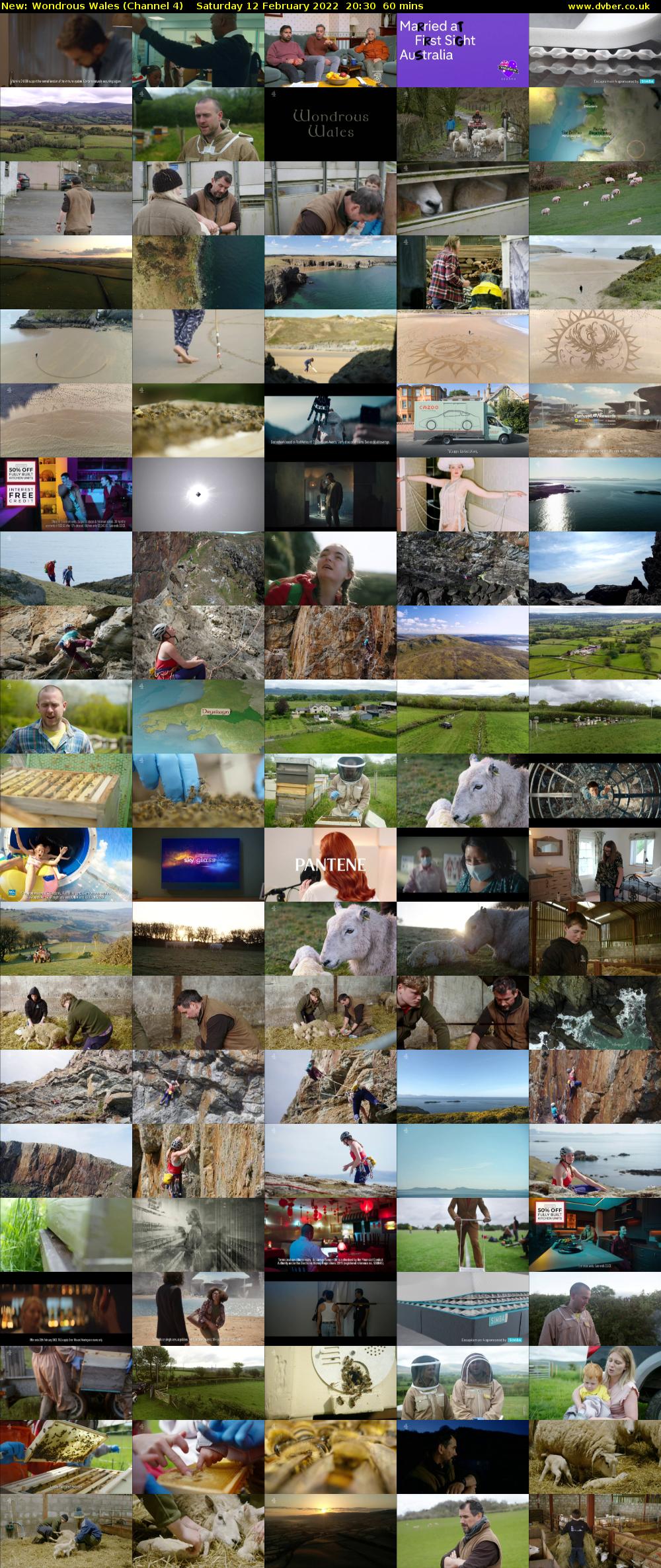 Wondrous Wales (Channel 4) Saturday 12 February 2022 20:30 - 21:30