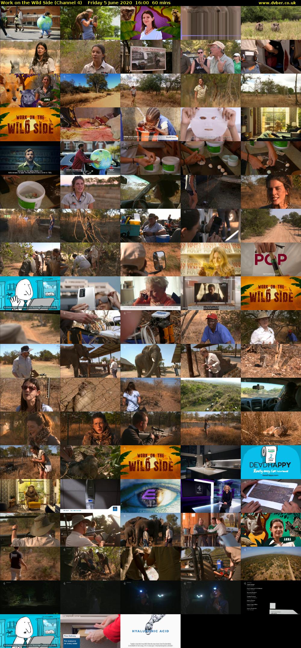 Work on the Wild Side (Channel 4) Friday 5 June 2020 16:00 - 17:00