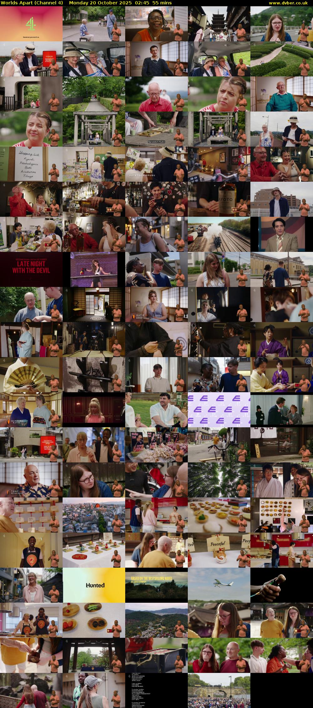 Worlds Apart (Channel 4) Monday 20 October 2025 02:45 - 03:40