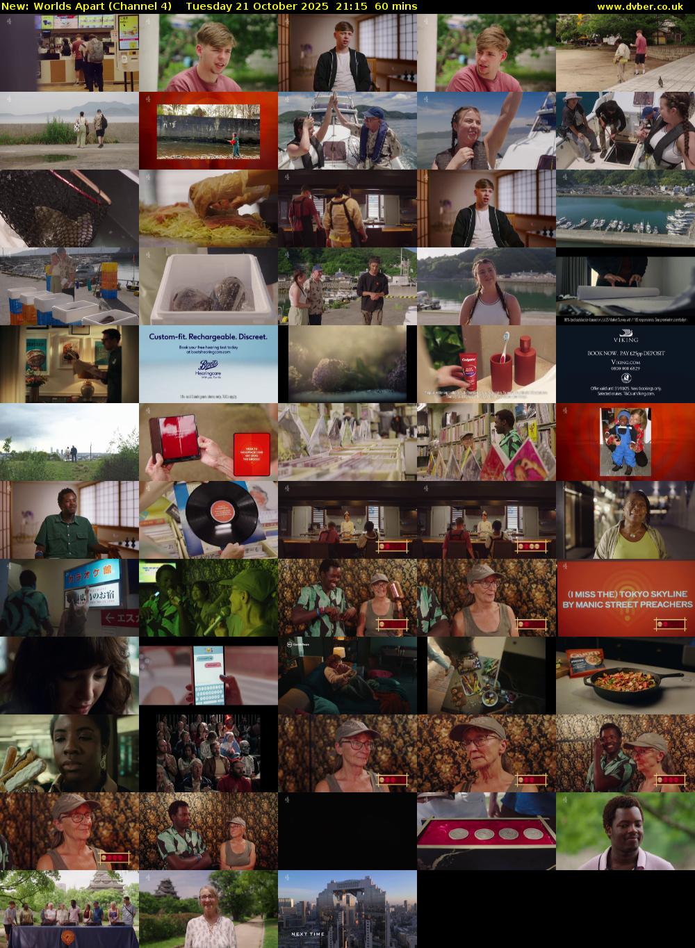 Worlds Apart (Channel 4) Tuesday 21 October 2025 21:15 - 22:15