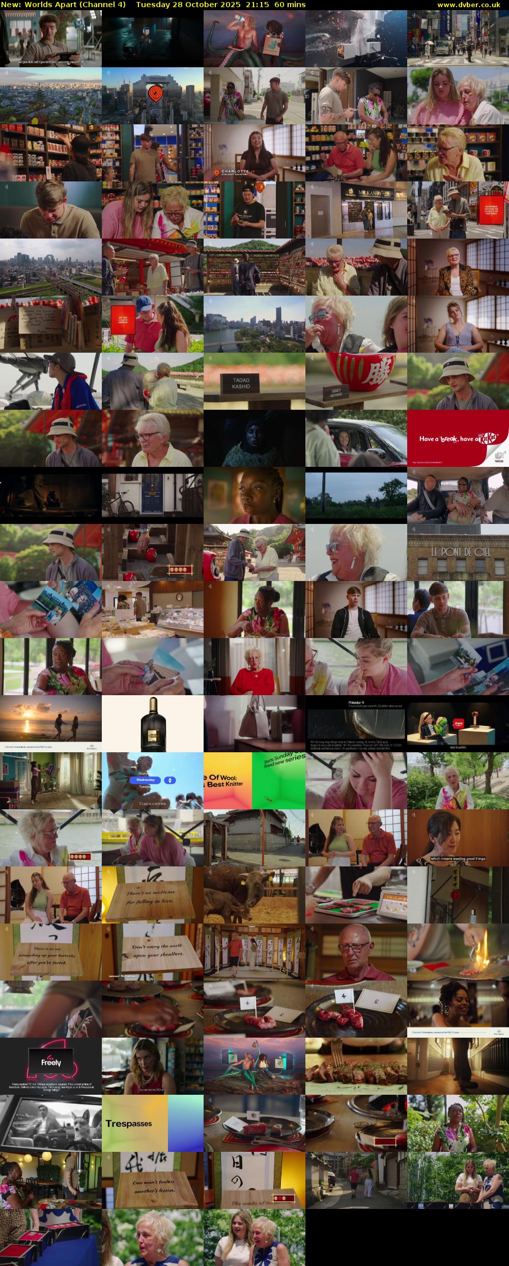 Worlds Apart (Channel 4) Tuesday 28 October 2025 21:15 - 22:15