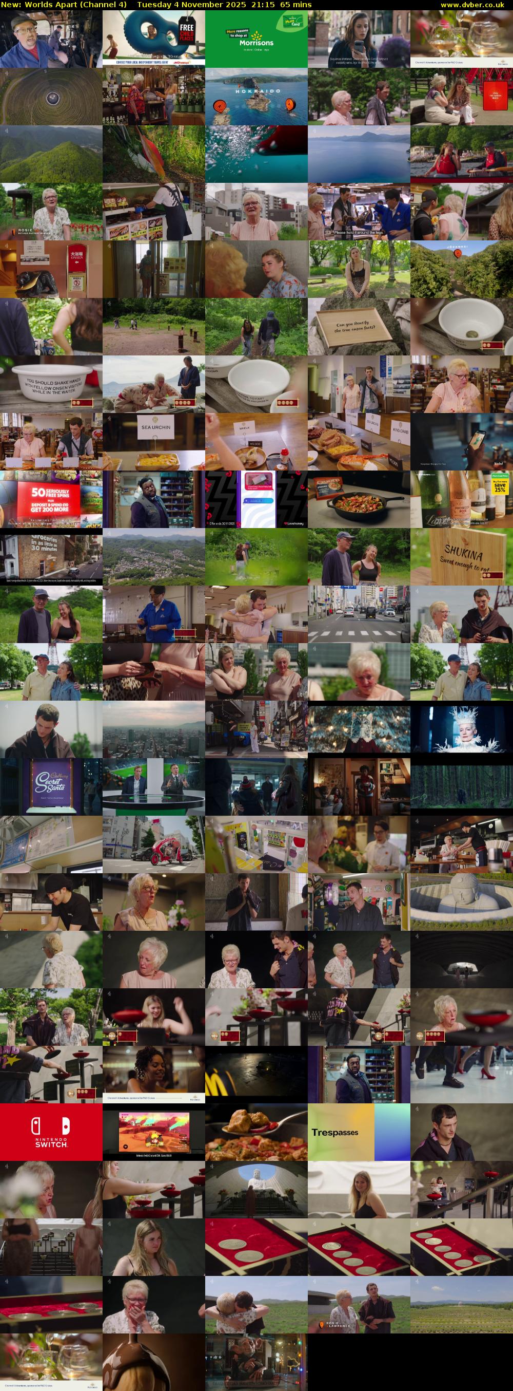 Worlds Apart (Channel 4) Tuesday 4 November 2025 21:15 - 22:20