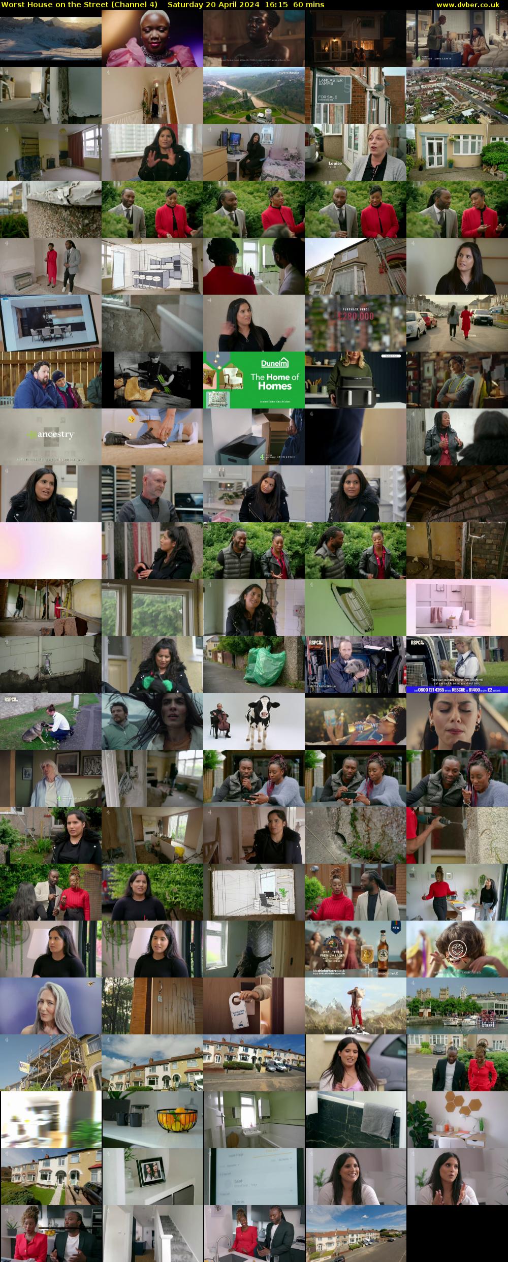 Worst House on the Street (Channel 4) Saturday 20 April 2024 16:15 - 17:15