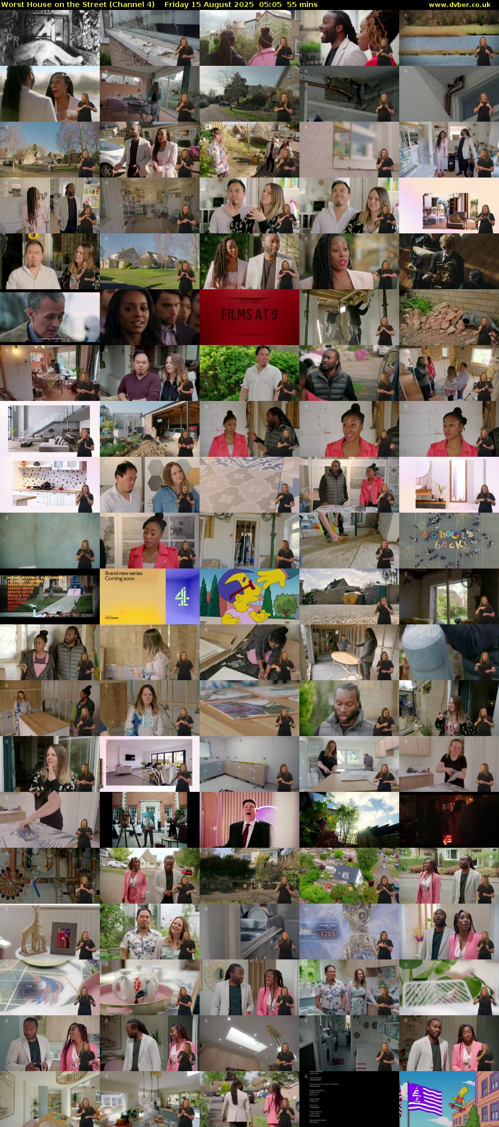 Worst House on the Street (Channel 4) Friday 15 August 2025 05:05 - 06:00