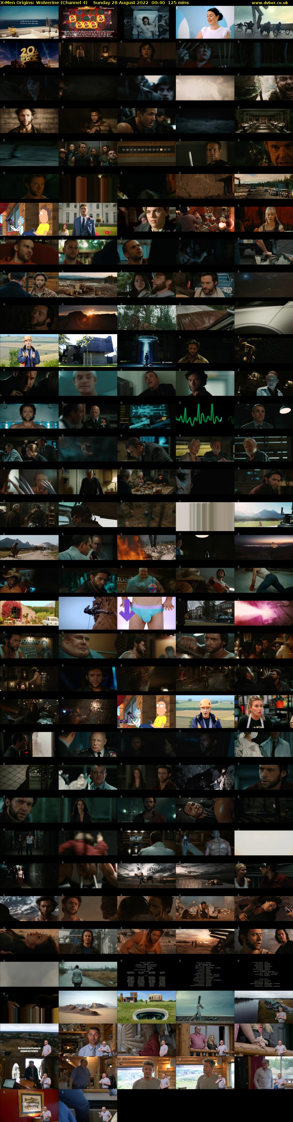 X-Men Origins: Wolverine (Channel 4) Sunday 28 August 2022 00:40 - 02:45