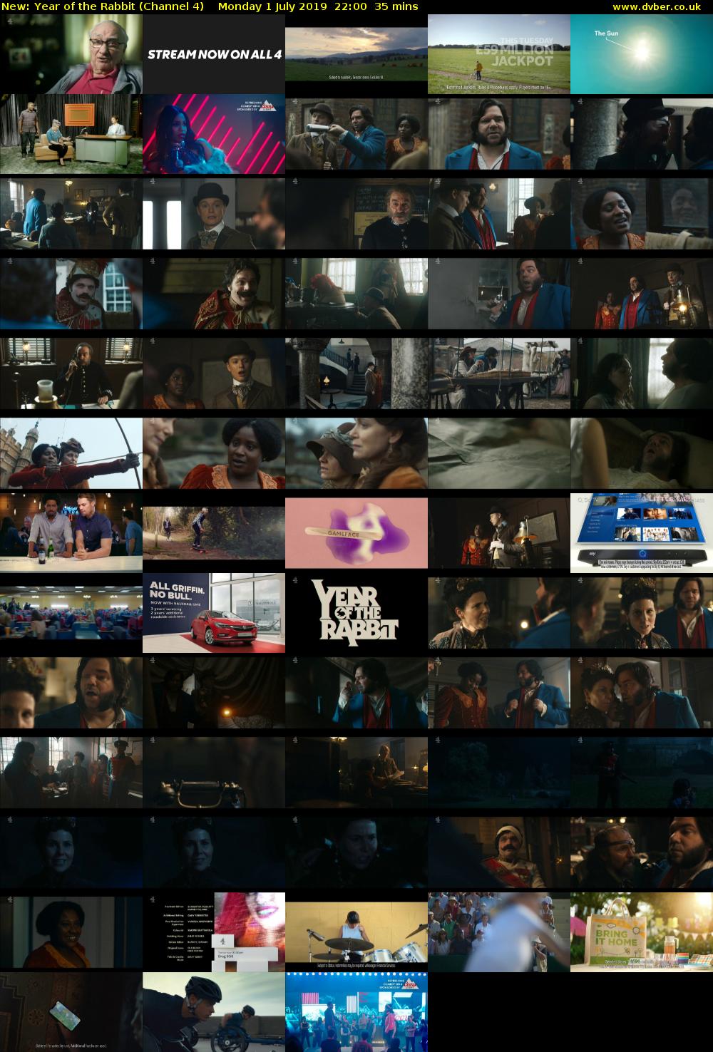 Year of the Rabbit (Channel 4) Monday 1 July 2019 22:00 - 22:35