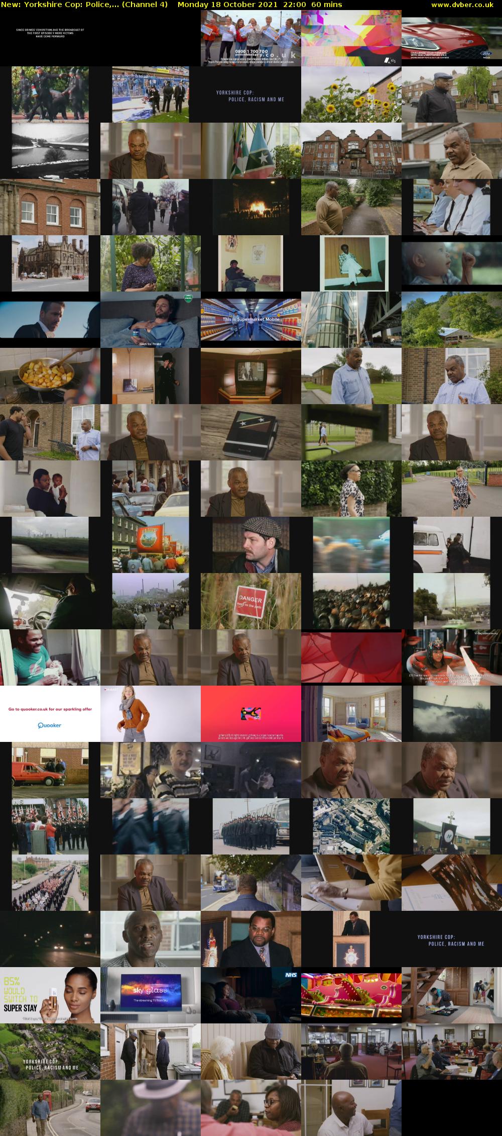 Yorkshire Cop: Police,... (Channel 4) Monday 18 October 2021 22:00 - 23:00