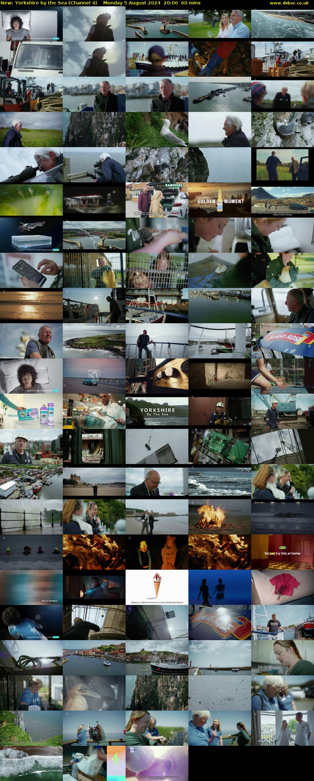 Yorkshire by the Sea (Channel 4) Monday 5 August 2024 20:00 - 21:00