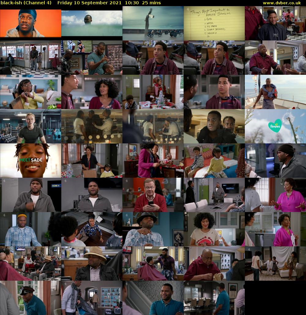 black-ish (Channel 4) Friday 10 September 2021 10:30 - 10:55
