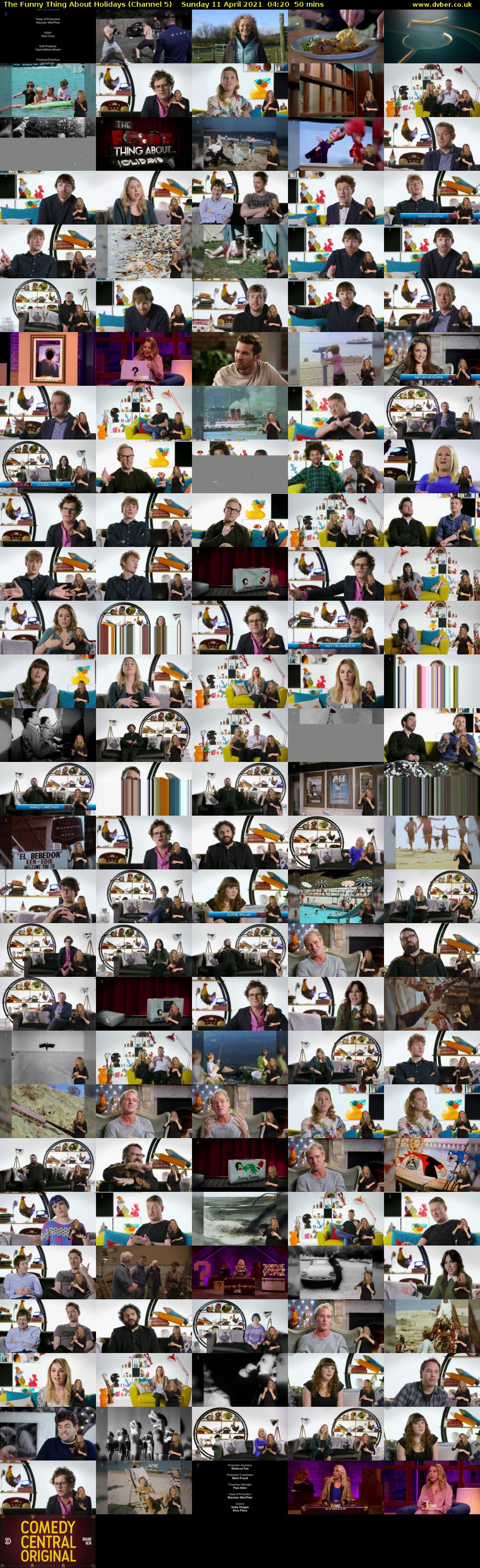  The Funny Thing About Holidays (Channel 5) Sunday 11 April 2021 04:20 - 05:10