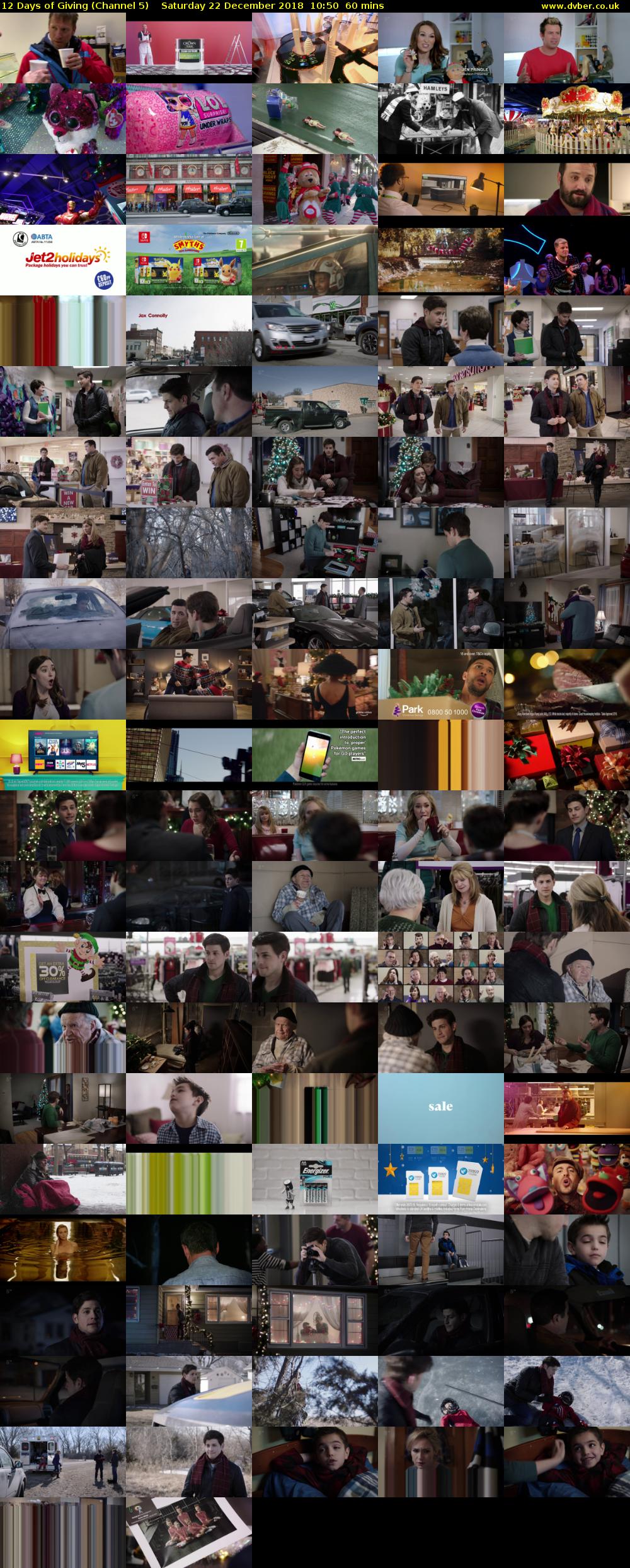 12 Days of Giving (Channel 5) Saturday 22 December 2018 10:50 - 11:50