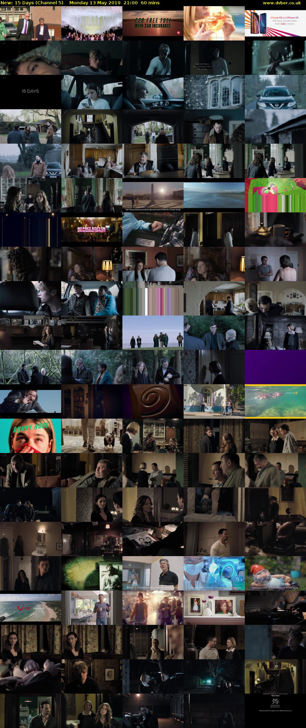 15 Days (Channel 5) Monday 13 May 2019 21:00 - 22:00
