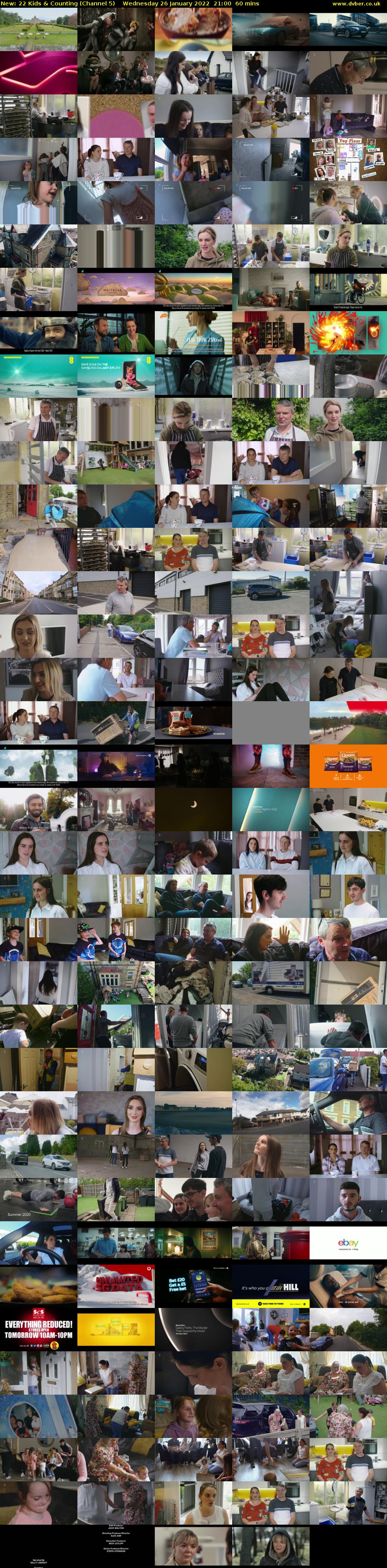 22 Kids & Counting (Channel 5) Wednesday 26 January 2022 21:00 - 22:00
