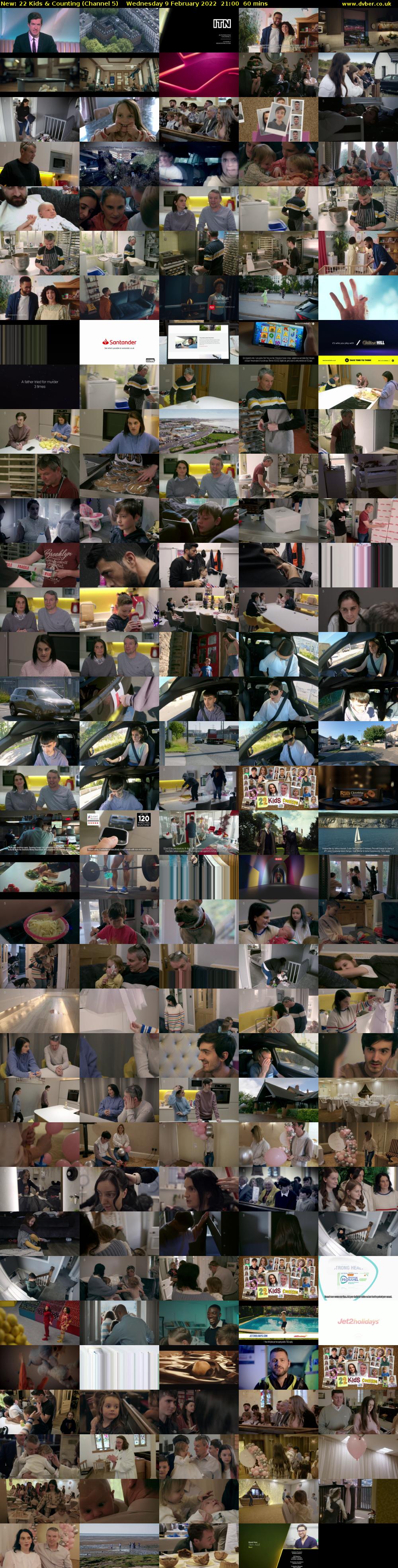 22 Kids & Counting (Channel 5) Wednesday 9 February 2022 21:00 - 22:00
