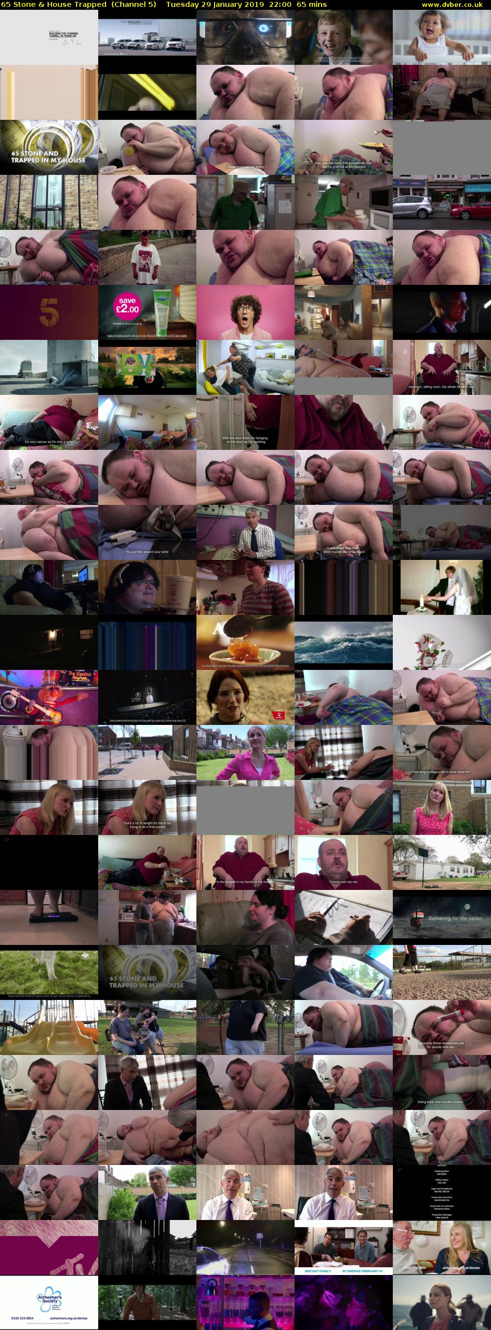 65 Stone & House Trapped  (Channel 5) Tuesday 29 January 2019 22:00 - 23:05