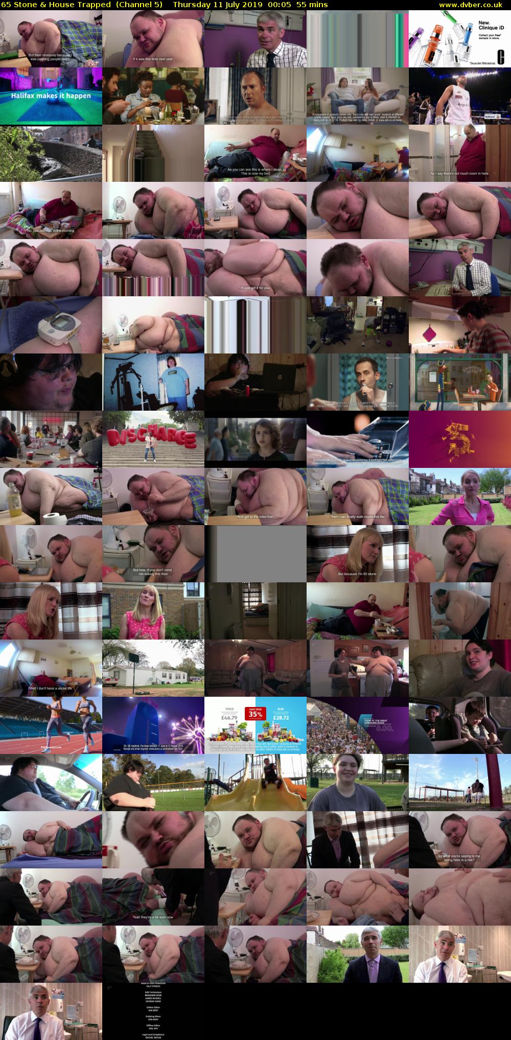 65 Stone & House Trapped  (Channel 5) Thursday 11 July 2019 00:05 - 01:00