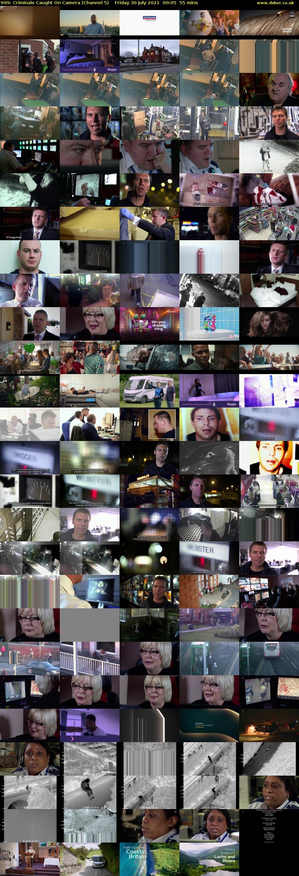 999: Criminals Caught On Camera (Channel 5) Friday 30 July 2021 00:05 - 01:00