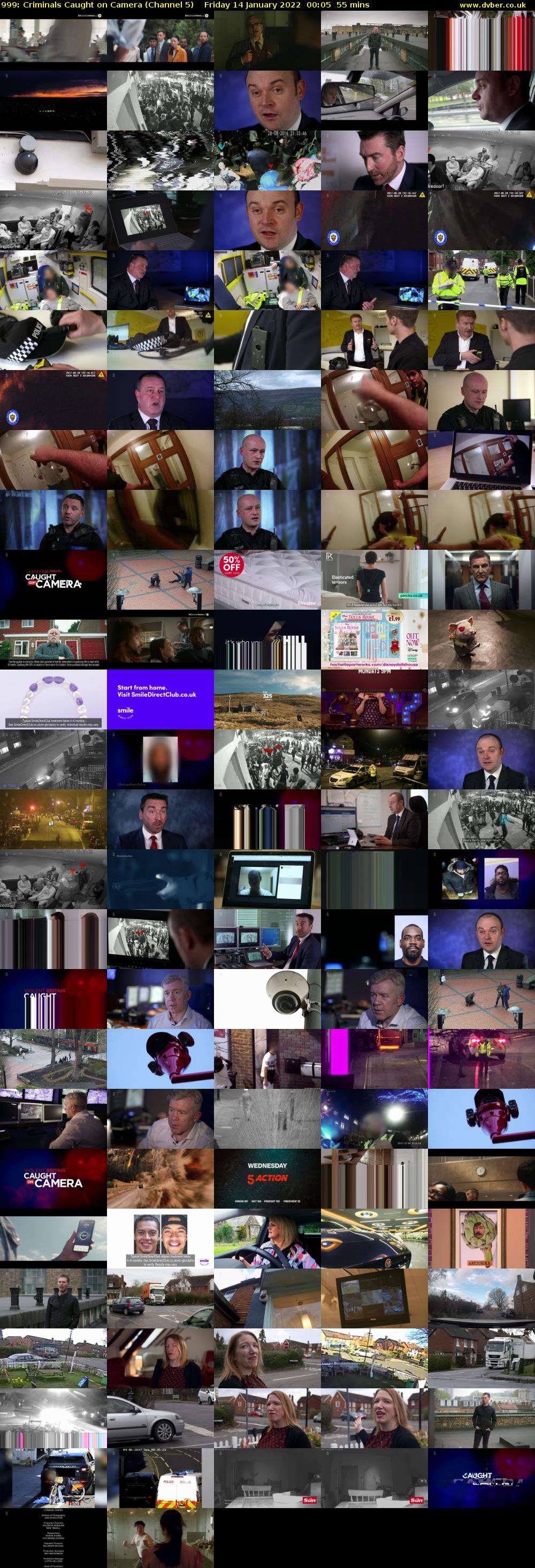 999: Criminals Caught on Camera (Channel 5) Friday 14 January 2022 00:05 - 01:00