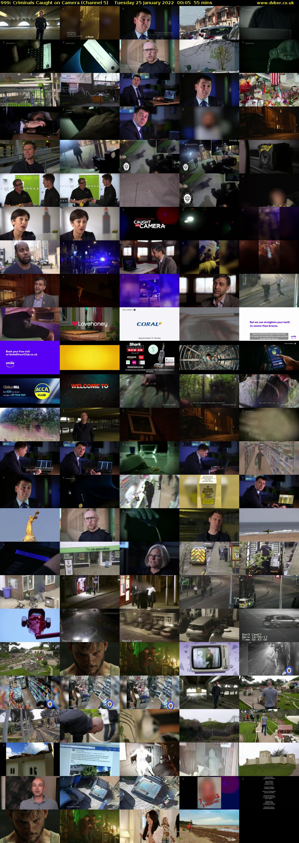 999: Criminals Caught on Camera (Channel 5) Tuesday 25 January 2022 00:05 - 01:00