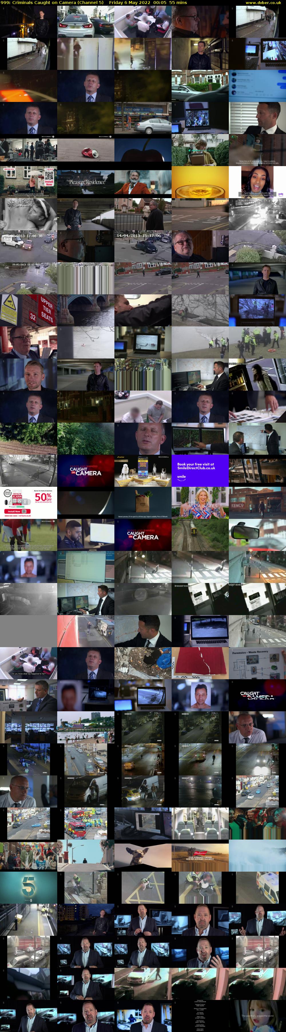 999: Criminals Caught on Camera (Channel 5) Friday 6 May 2022 00:05 - 01:00