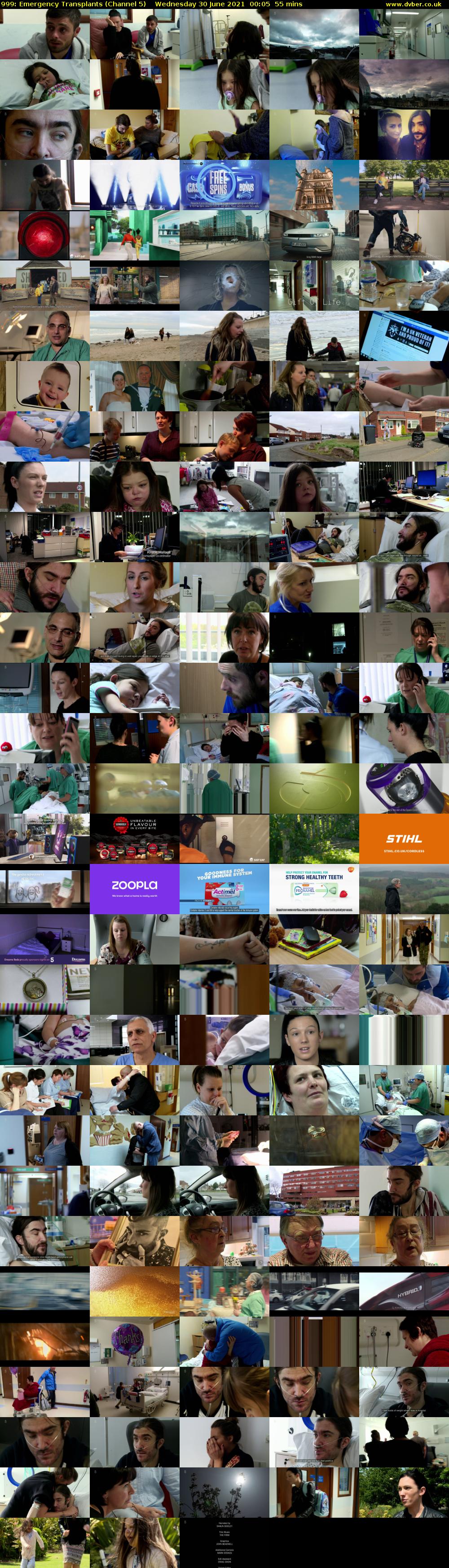 999: Emergency Transplants (Channel 5) Wednesday 30 June 2021 00:05 - 01:00