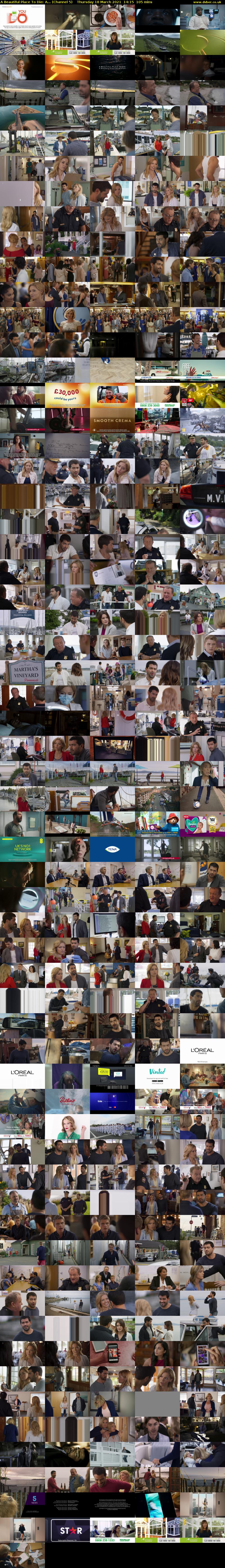 A Beautiful Place To Die: A... (Channel 5) Thursday 18 March 2021 14:15 - 16:00