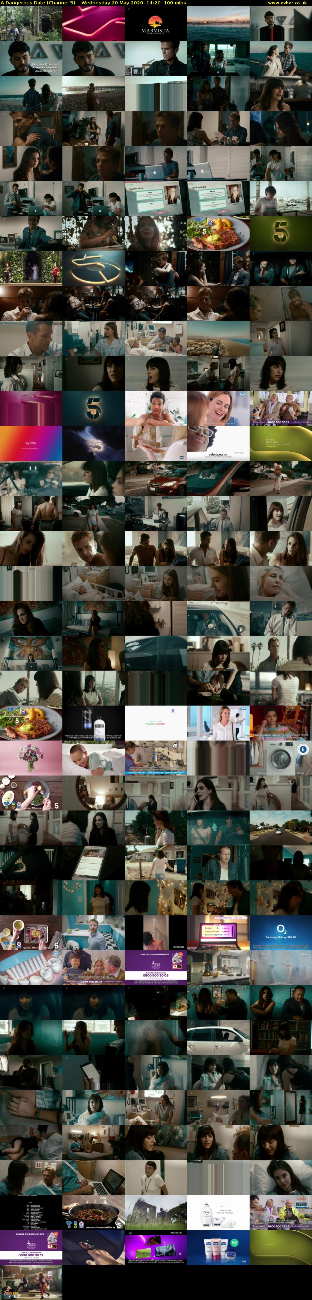 A Dangerous Date (Channel 5) Wednesday 20 May 2020 14:20 - 16:00