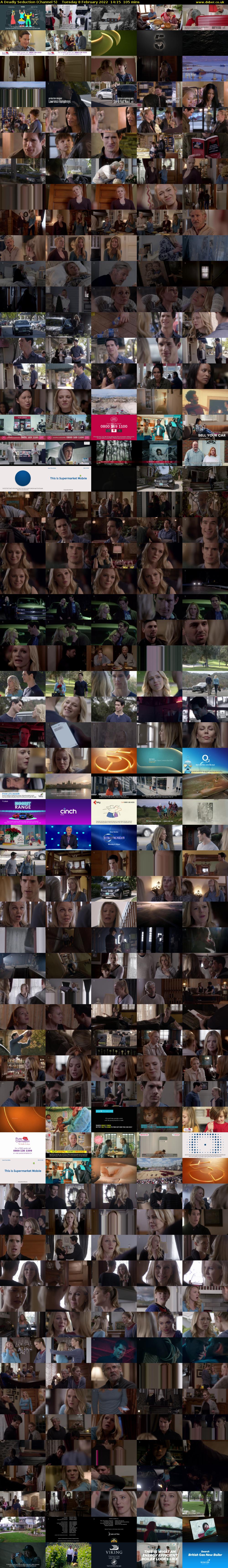 A Deadly Seduction (Channel 5) Tuesday 8 February 2022 14:15 - 16:00