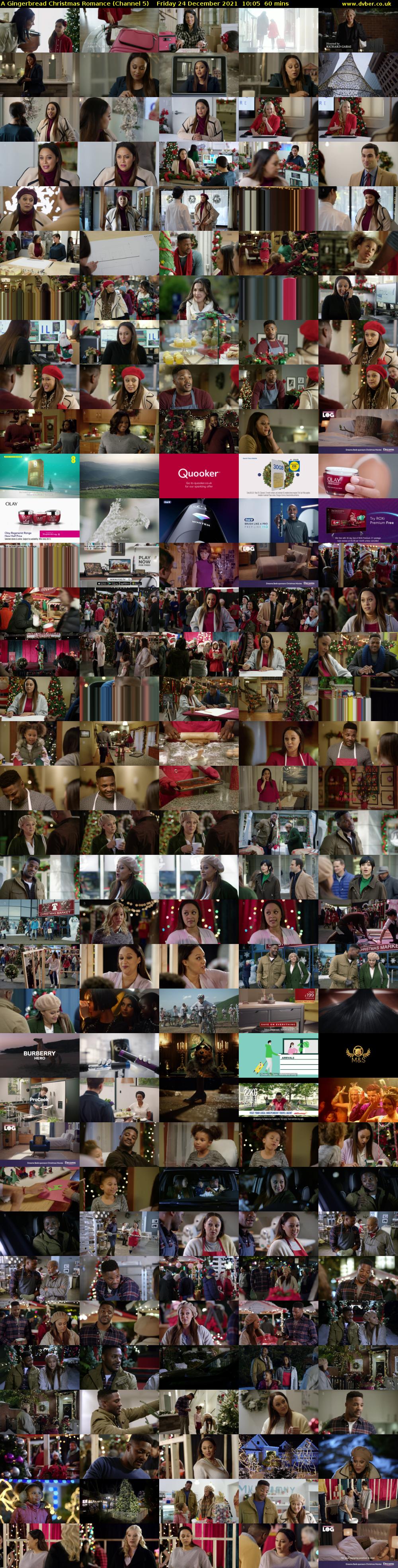A Gingerbread Christmas Romance (Channel 5) Friday 24 December 2021 10:05 - 11:05