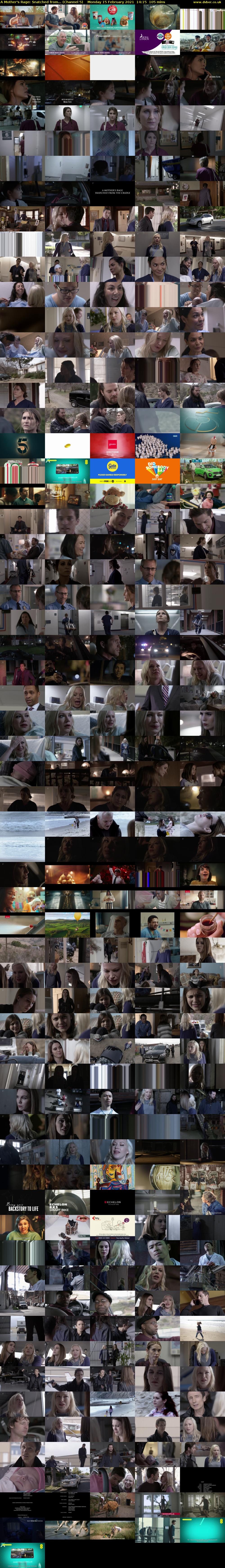 A Mother's Rage: Snatched from... (Channel 5) Monday 15 February 2021 14:15 - 16:00