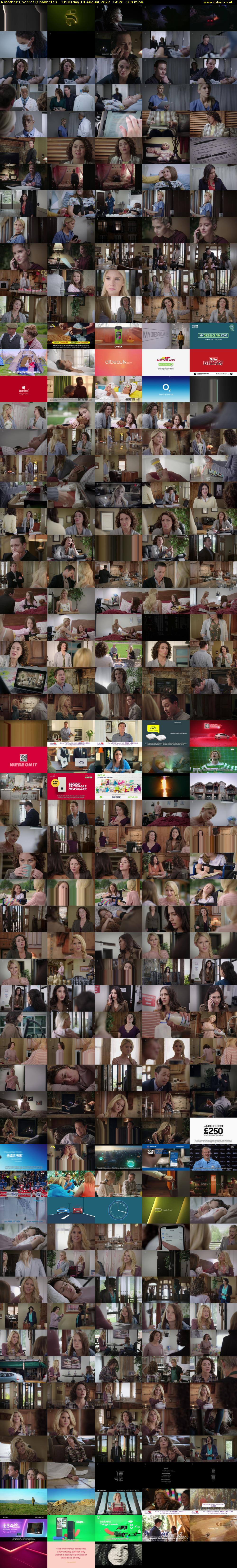 A Mother's Secret (Channel 5) Thursday 18 August 2022 14:20 - 16:00